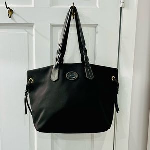 Dooney & Bourke | Black Nylon Shopper Lightweight Tote - VGUC